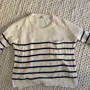 Madewell Striped Crewneck Sweater